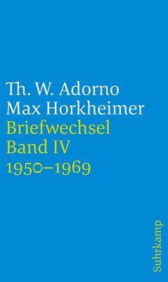 Briefe und Briefwechsel - Adorno, Theodor W.;Horkheimer, Max