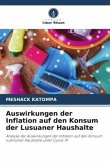 Auswirkungen der Inflation auf den Konsum der Lusuaner Haushalte