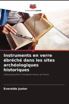 Instruments en verre ébréché dans les sites archéologiques historiques - Junior, Everaldo