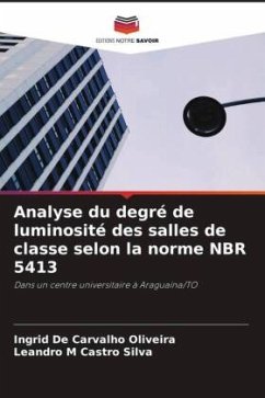 Analyse du degré de luminosité des salles de classe selon la norme NBR 5413 - De Carvalho Oliveira, Ingrid;Castro Silva, Leandro M