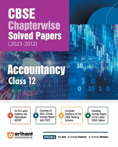 Arihant CBSE Chapterwise Solved Papers 2023-2012 Accountancy Class 12th - Yaduvanshi, Pankaj