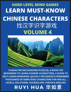 Mandarin Chinese Character Mind Games (Volume 4) - Hua, Ruyi