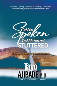 God has spoken. And He has not stuttered - Ajibade, Tayo