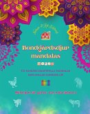 Bondgårdsdjur mandalas   Målarbok för gårds- och naturälskare   Avslappnande mandalas för att främja kreativitet