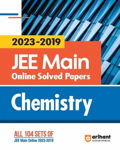 2023 - 2019 JEE Main Online Solved Papers Chemistry - Pooja