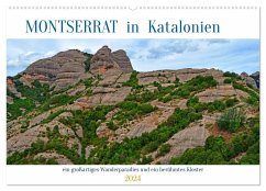 MONTSERRAT in Katalonien (Wandkalender 2024 DIN A2 quer), CALVENDO Monatskalender