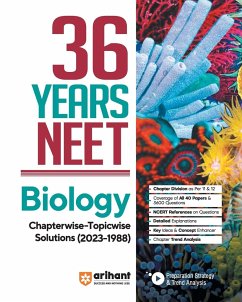 36 Years' Chapterwise Topicwise Solutions NEET Biology 1988-2023 - Debbarma, Jorani; Thakur, Monika