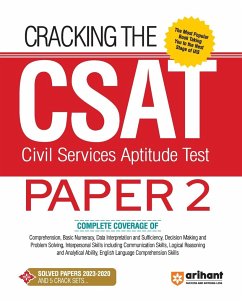 Arihant Cracking The CSAT (Civil Services Aptitude Test) Paper-2 - Tripathi, Rudraksh; Jain, Abhishek; Kaushik, Piyush