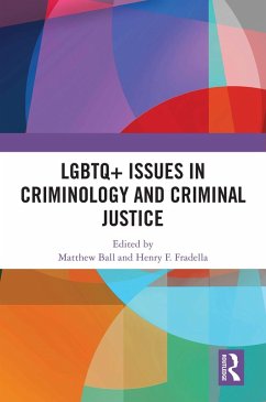 Cover LGBTQ+ Issues in Criminology and Criminal Justice (eBook, ePUB)
