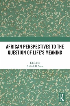 Cover African Perspectives to the Question of Life's Meaning (eBook, PDF)
