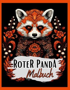 Schwarzes Malbuch ¿Roter Panda¿. - Schwarze Malbücher, Lucy´s