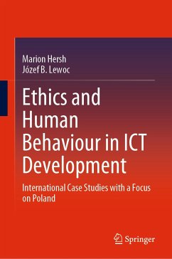 Ethics and Human Behaviour in ICT Development (eBook, PDF) - Hersh, Marion; Lewoc, Józef B.