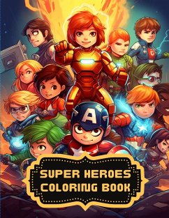 Super Heroes Coloring Book