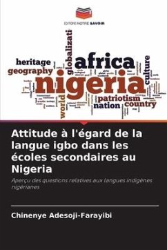 Attitude à l'égard de la langue igbo dans les écoles secondaires au Nigeria - Adesoji-Farayibi, Chinenye