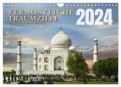 Fernöstliche Traumziele (Wandkalender 2024 DIN A4 quer), CALVENDO Monatskalender