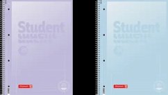 Cover BRUNNEN Collegeblock Premium Student PASTELL 2, A4 Lineatur 27, 2 farbig