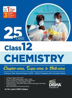 25 CBSE Class 12 Chemistry Chapter-wise, Topic-wise & Skill-wise Previous Year Solved Papers (2013 - 2023) powered with Concept Notes - Disha Experts