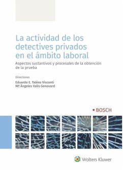 La actividad de los detectives privados en el ámbito laboral : aspectos sustantivos y procesales de la obtención de la prueba - Taléns Visconti, Eduardo