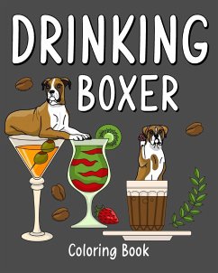 Drinking Boxer Coloring Book - Paperland