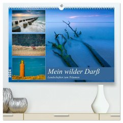 Mein wilder Darß - Landschaften zum Träumen (hochwertiger Premium Wandkalender 2024 DIN A2 quer), Kunstdruck in Hochglanz