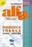 Alfa Ingilizce-Türkce Genel Sözlük Ciltli