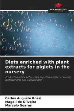 Diets enriched with plant extracts for piglets in the nursery - Rossi, Carlos Augusto;de Oliveira, Magali;Soares, Marcelo