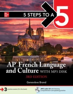 Cover 5 Steps to a 5: AP French Language and Culture with MP3 disk, 3ed