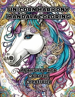 Unicorn Harmony Mandala Coloring - Colorzen