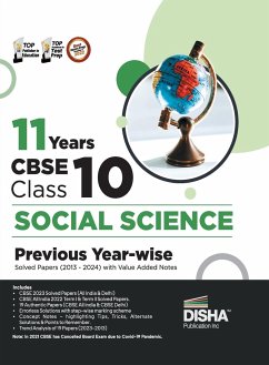 11 Years CBSE Class 10 Social Science Previous Year-wise Solved Papers (2013 - 2023) with Value Added Notes   Previous Year Questions PYQs - Disha Experts