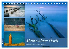 Mein wilder Darß - Landschaften zum Träumen (Tischkalender 2024 DIN A5 quer), CALVENDO Monatskalender - Wasilewski, Martin