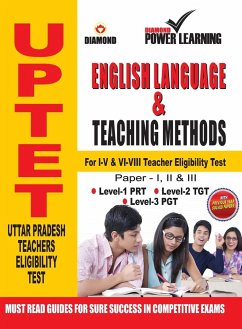 UPTET Previous Year Solved Papers for English Language and Teaching Methods - Diamond Power Learning Team