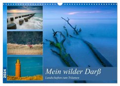 Mein wilder Darß - Landschaften zum Träumen (Wandkalender 2024 DIN A3 quer), CALVENDO Monatskalender - Wasilewski, Martin