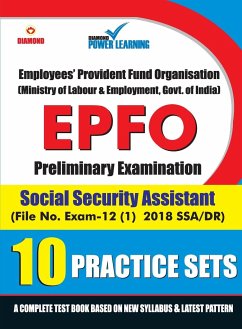 EPFO - Preliminary Examination - Social Security Assistant - 10 PTP - Diamond Power Learning Team