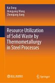 Resource Utilization of Solid Waste by Thermometallurgy in Steel Processes (eBook, PDF)