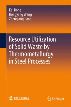 Resource Utilization of Solid Waste by Thermometallurgy in Steel Processes (eBook, PDF) - Dong, Kai; Wang, Hongyang; Jiang, Zhenqiang