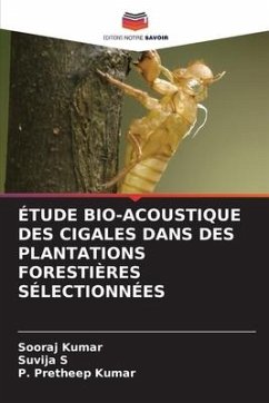 ÉTUDE BIO-ACOUSTIQUE DES CIGALES DANS DES PLANTATIONS FORESTIÈRES SÉLECTIONNÉES - Kumar, Sooraj;S, Suvija;Kumar, P. Pretheep