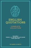 English Quotations Complete Collection: Volume I (eBook, ePUB)