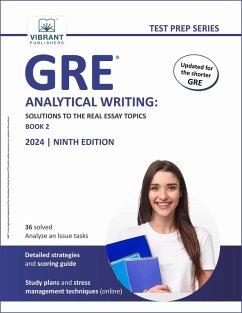 GRE Analytical Writing: Solutions to the Real Essay Topics - Book 2 (Test Prep Series) (eBook, ePUB) - Publishers, Vibrant