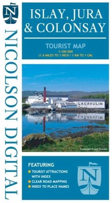 Cover Nicolson Tourist Map Islay and Jura