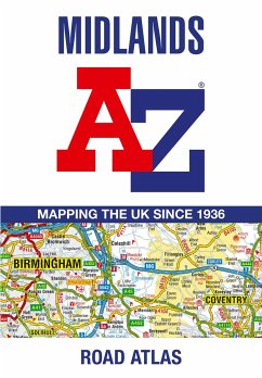 Midlands A-Z Road Atlas - A-Z Maps
