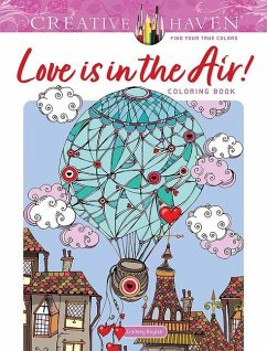 Cover Creative Haven Love Is in the Air! Coloring Book