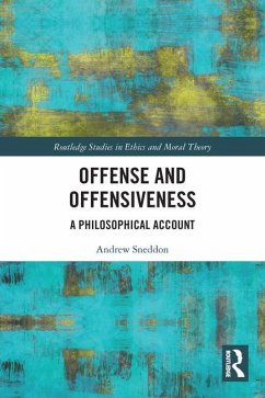 Offense and Offensiveness - Sneddon, Andrew