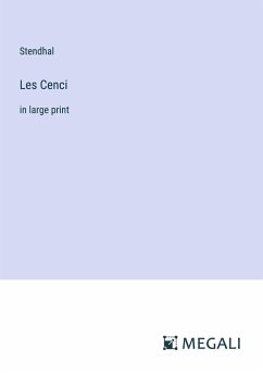 Les Cenci - Stendhal