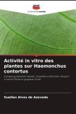 Activité in vitro des plantes sur Haemonchus contortus