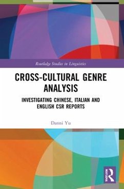 Cross-cultural Genre Analysis - Yu, Danni