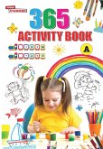 365 Activity Book for Kids   Match the Pair, Find the Difference, Puzzles, Crosswords, Join the Dots , Colouring, Drawing and Brain Teasers