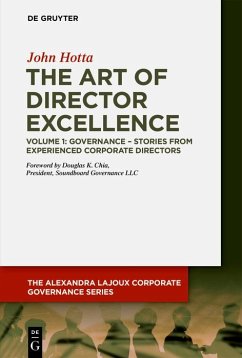 The Art of Director Excellence (eBook, ePUB) - Hotta, John