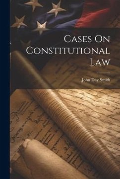 Cover Cases On Constitutional Law