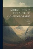 Pages Choisies des Auteurs Contemporains: Tolstoï