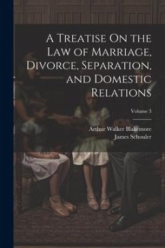 A Treatise On the Law of Marriage, Divorce, Separation, and Domestic Relations; Volume 3 - Schouler, James; Blakemore, Arthur Walker